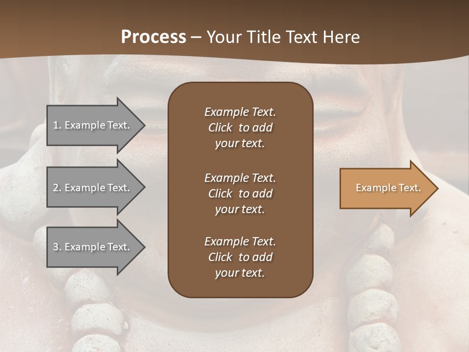 Laughing Buddha Statue PowerPoint Template