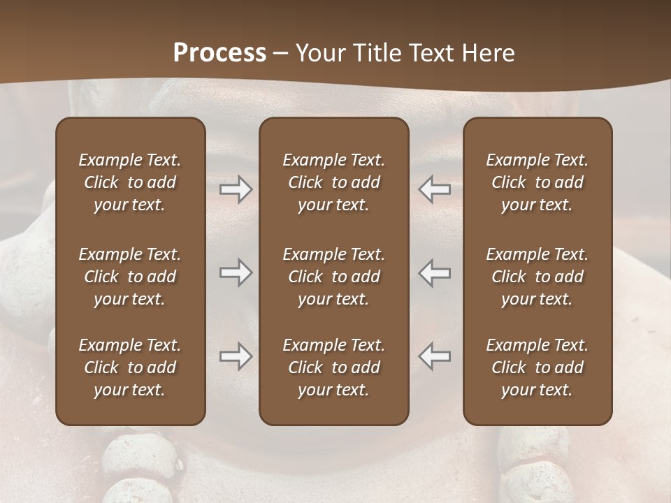 Laughing Buddha Statue PowerPoint Template