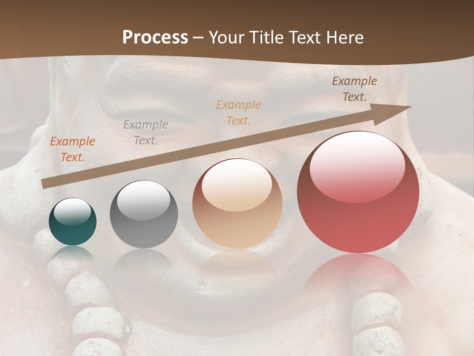 Laughing Buddha Statue PowerPoint Template