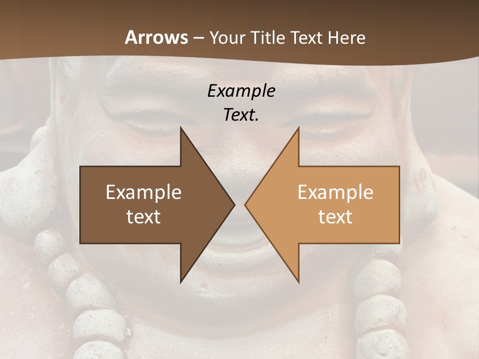 Laughing Buddha Statue PowerPoint Template