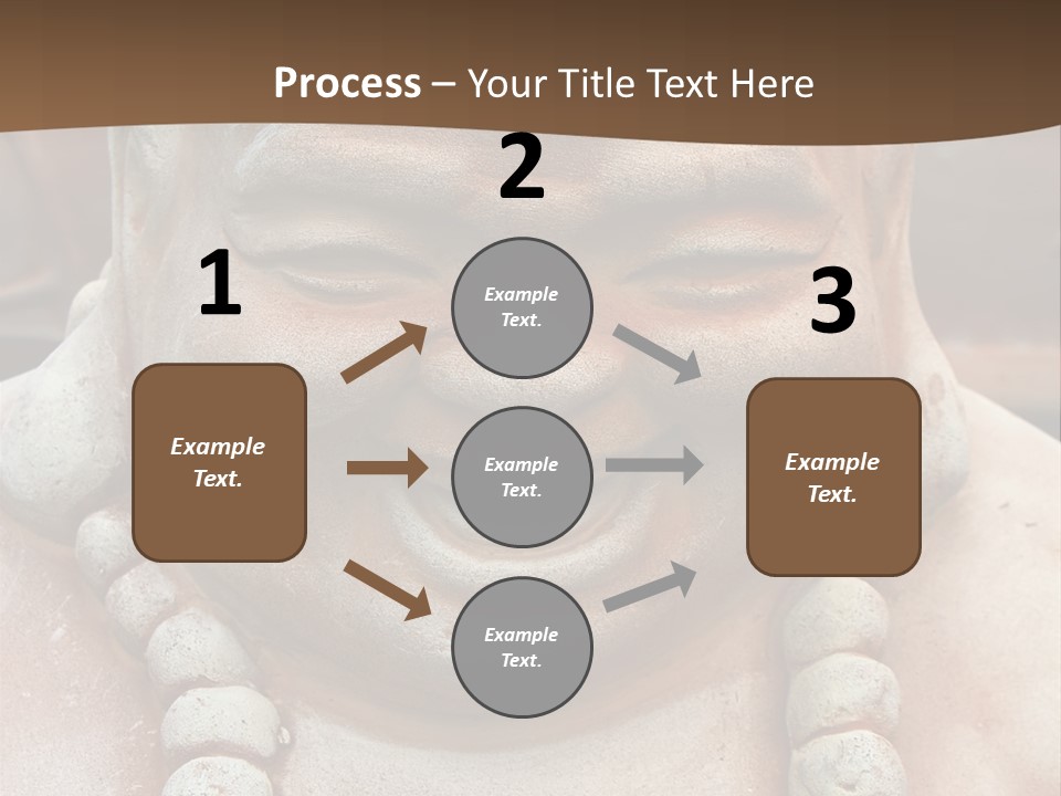 Laughing Buddha Statue PowerPoint Template