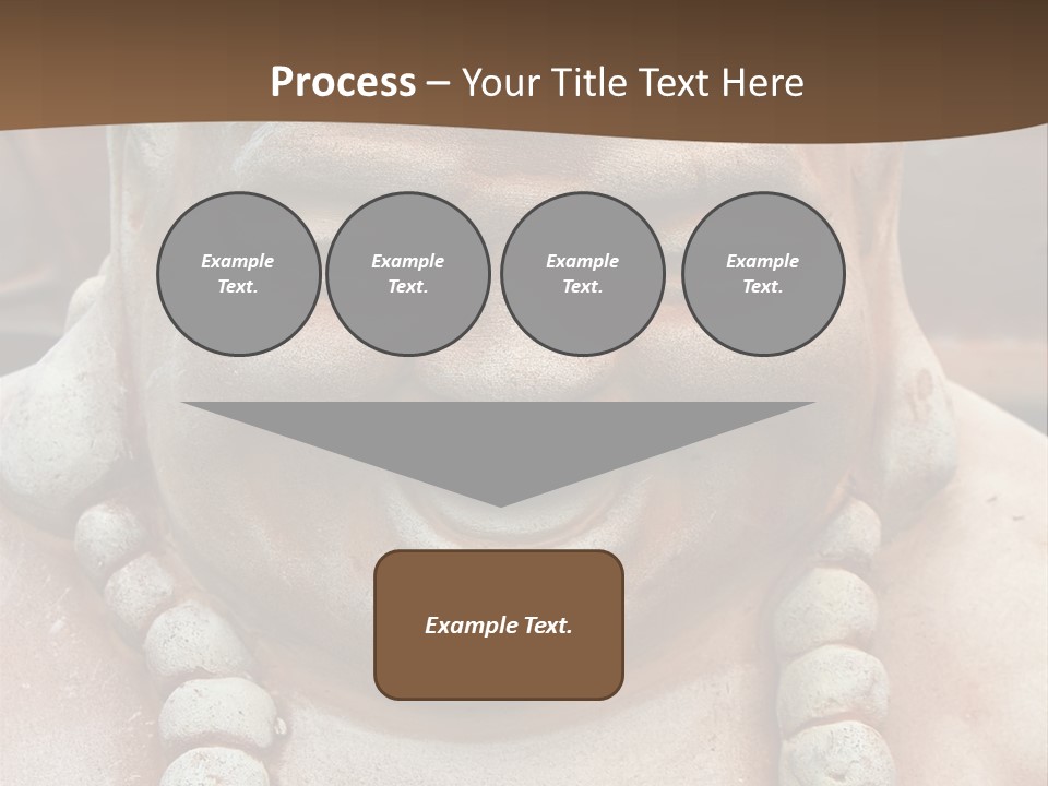 Laughing Buddha Statue PowerPoint Template