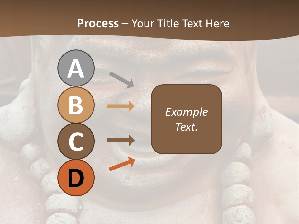Laughing Buddha Statue PowerPoint Template