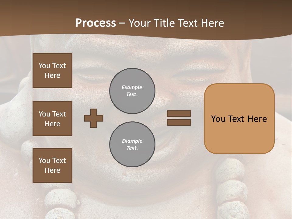 Laughing Buddha Statue PowerPoint Template