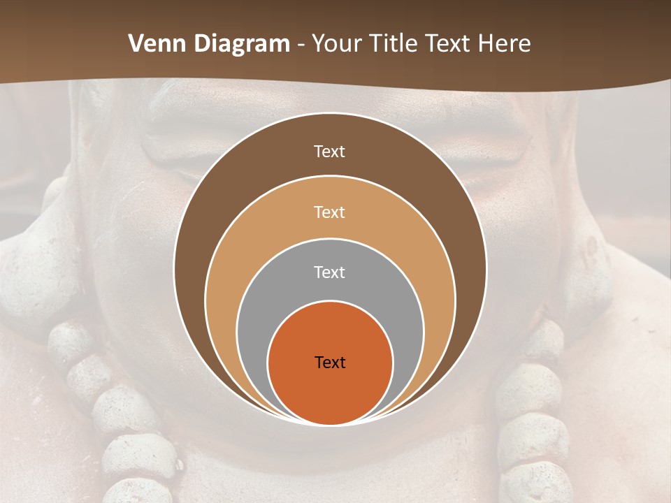 Laughing Buddha Statue PowerPoint Template