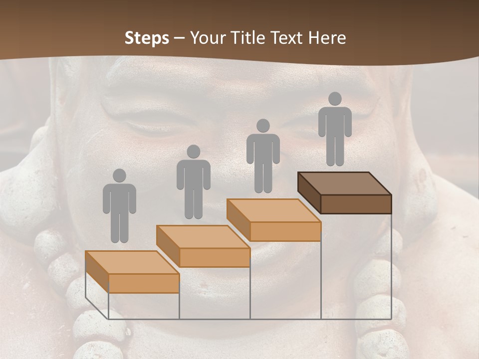 Laughing Buddha Statue PowerPoint Template