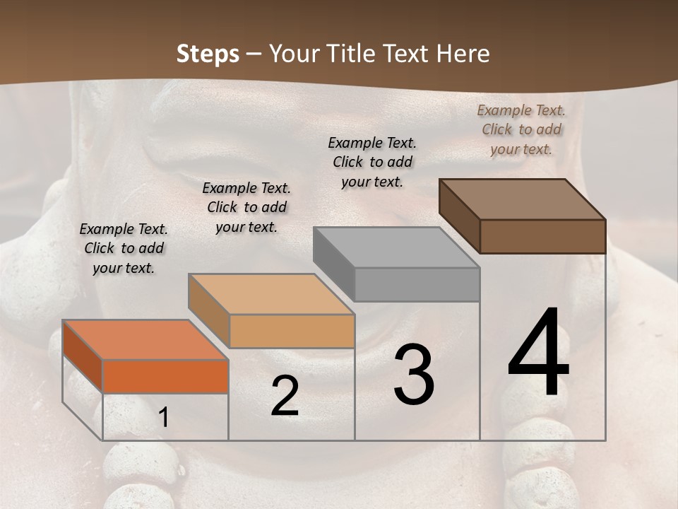 Laughing Buddha Statue PowerPoint Template