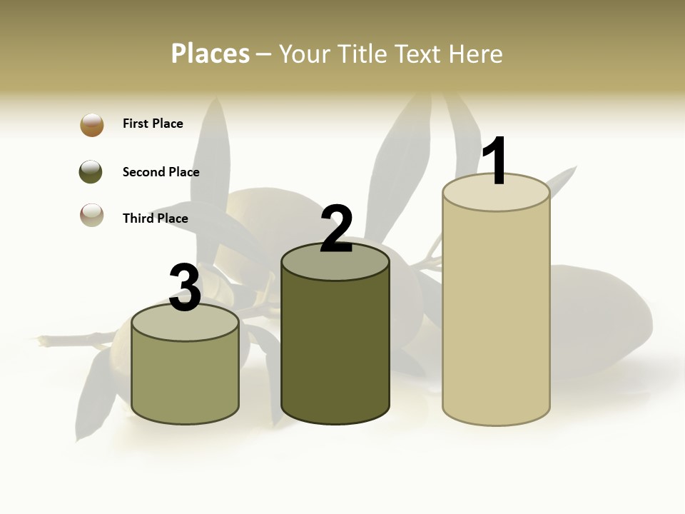 Antipasti - Olives PowerPoint Template