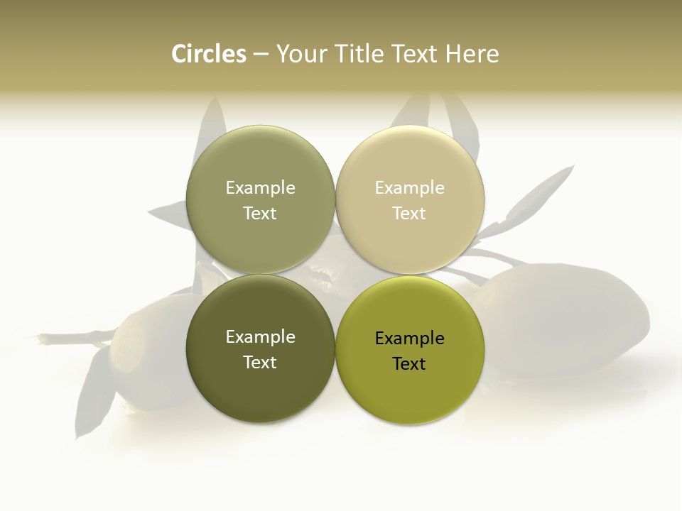 Antipasti - Olives PowerPoint Template