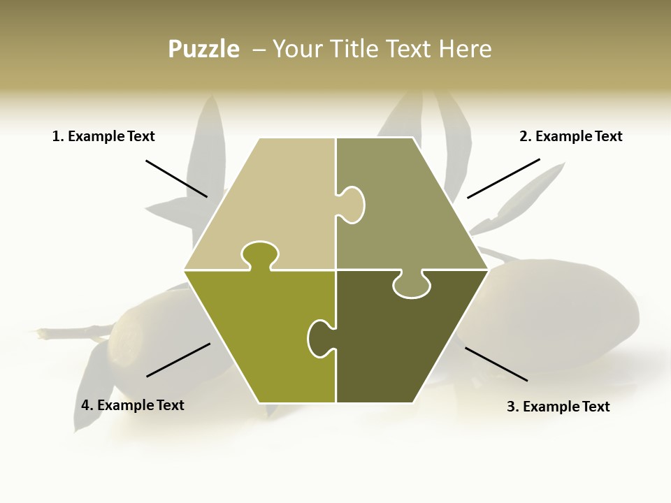 Antipasti - Olives PowerPoint Template