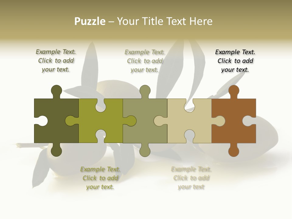 Antipasti - Olives PowerPoint Template