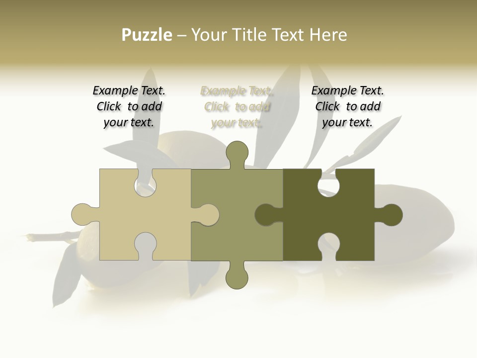 Antipasti - Olives PowerPoint Template