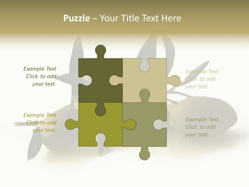 Antipasti - Olives PowerPoint Template