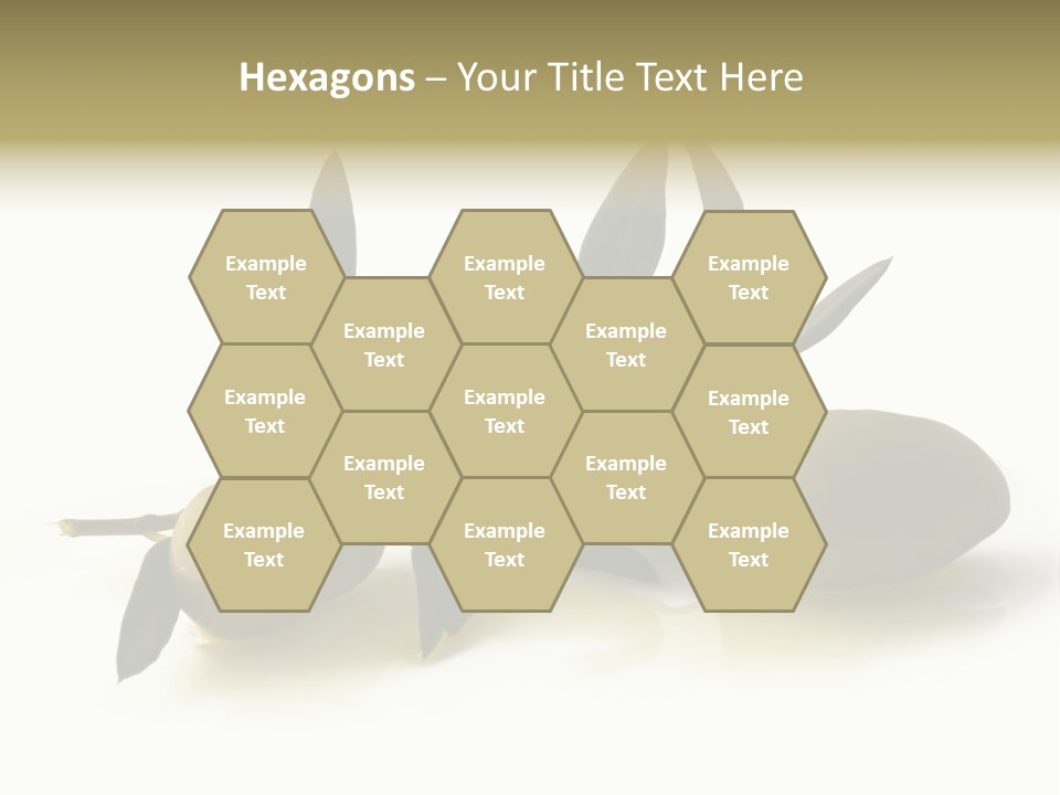 Antipasti - Olives PowerPoint Template