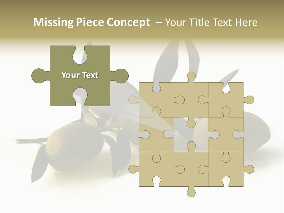 Antipasti - Olives PowerPoint Template