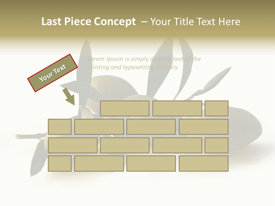 Antipasti - Olives PowerPoint Template