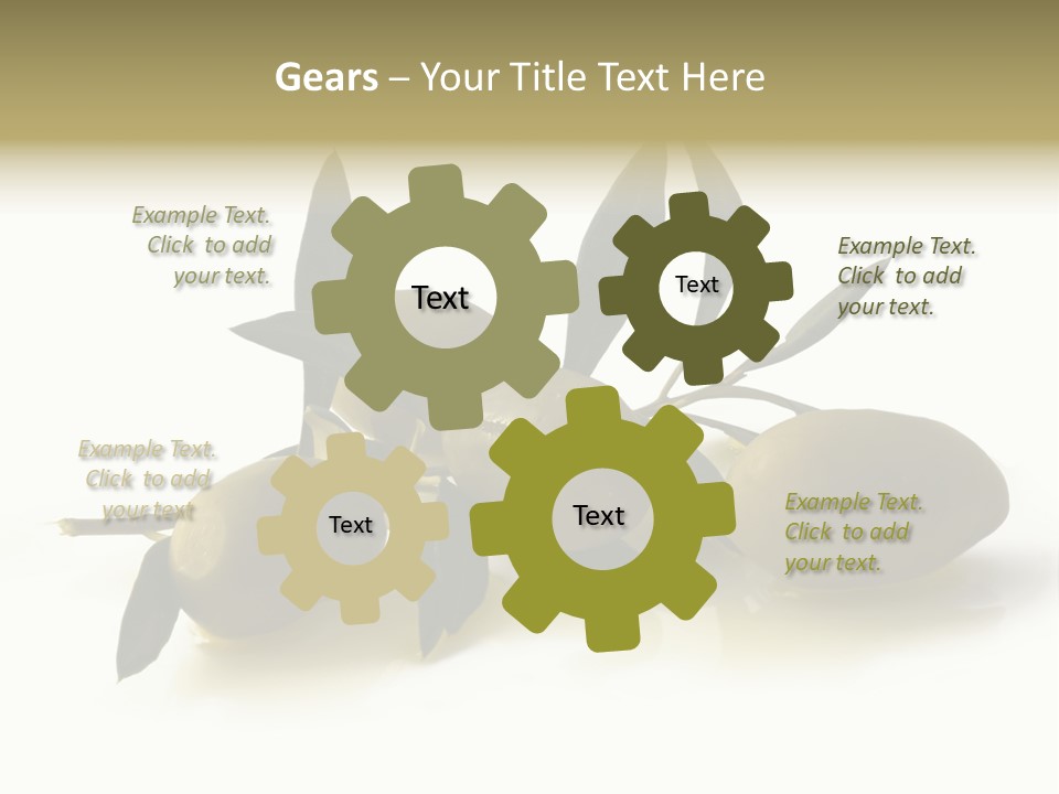 Antipasti - Olives PowerPoint Template