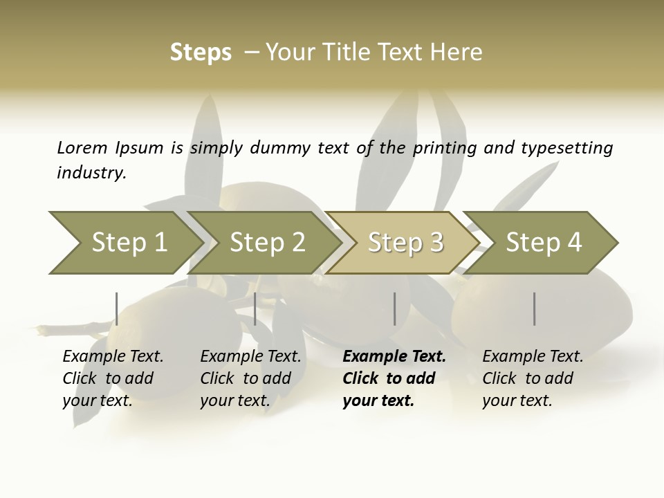 Antipasti - Olives PowerPoint Template