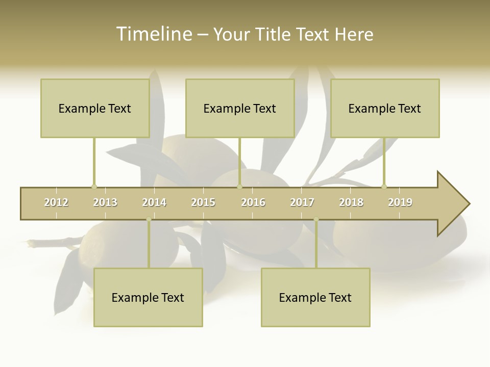 Antipasti - Olives PowerPoint Template