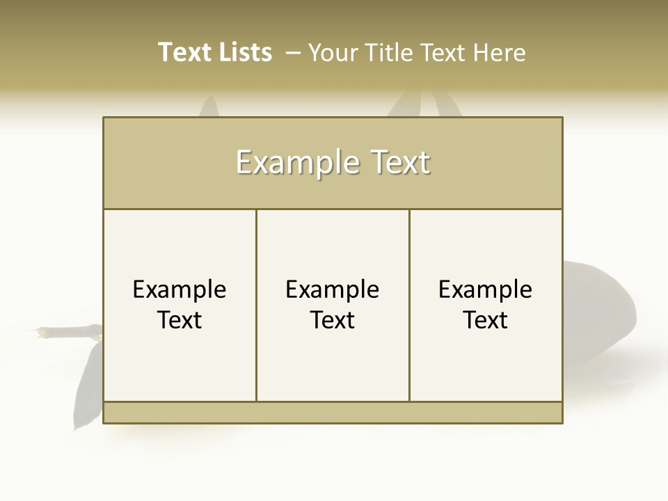 Antipasti - Olives PowerPoint Template