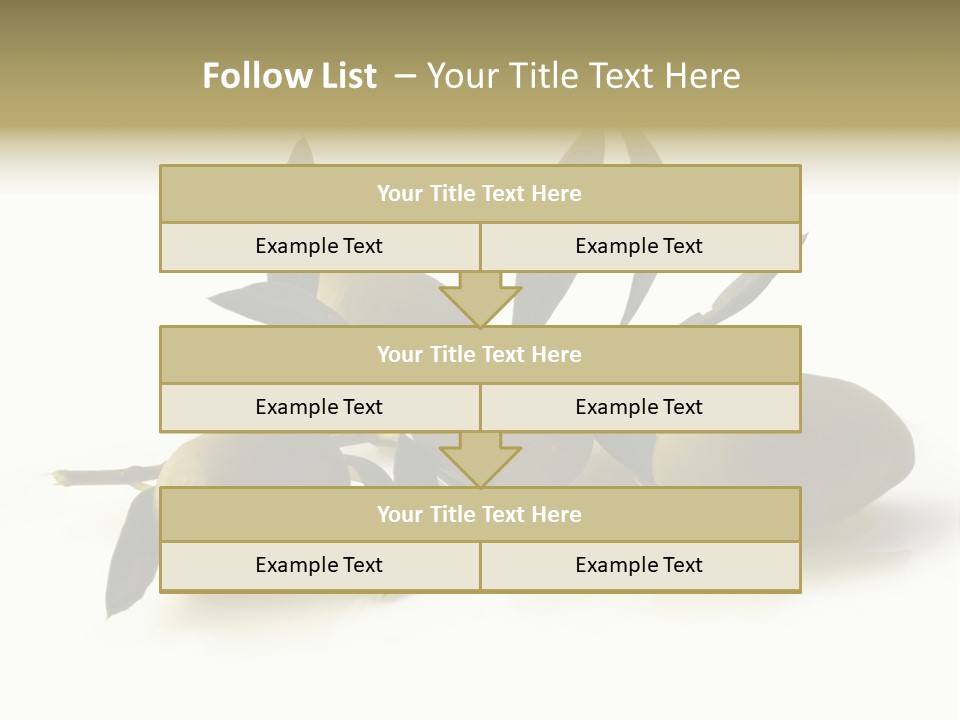 Antipasti - Olives PowerPoint Template