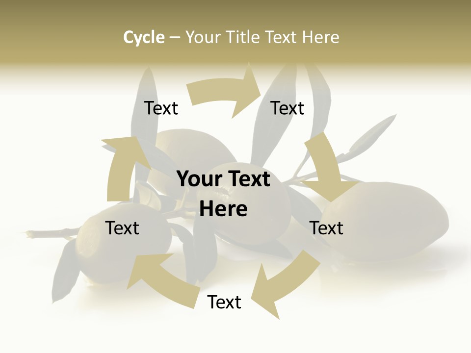 Antipasti - Olives PowerPoint Template