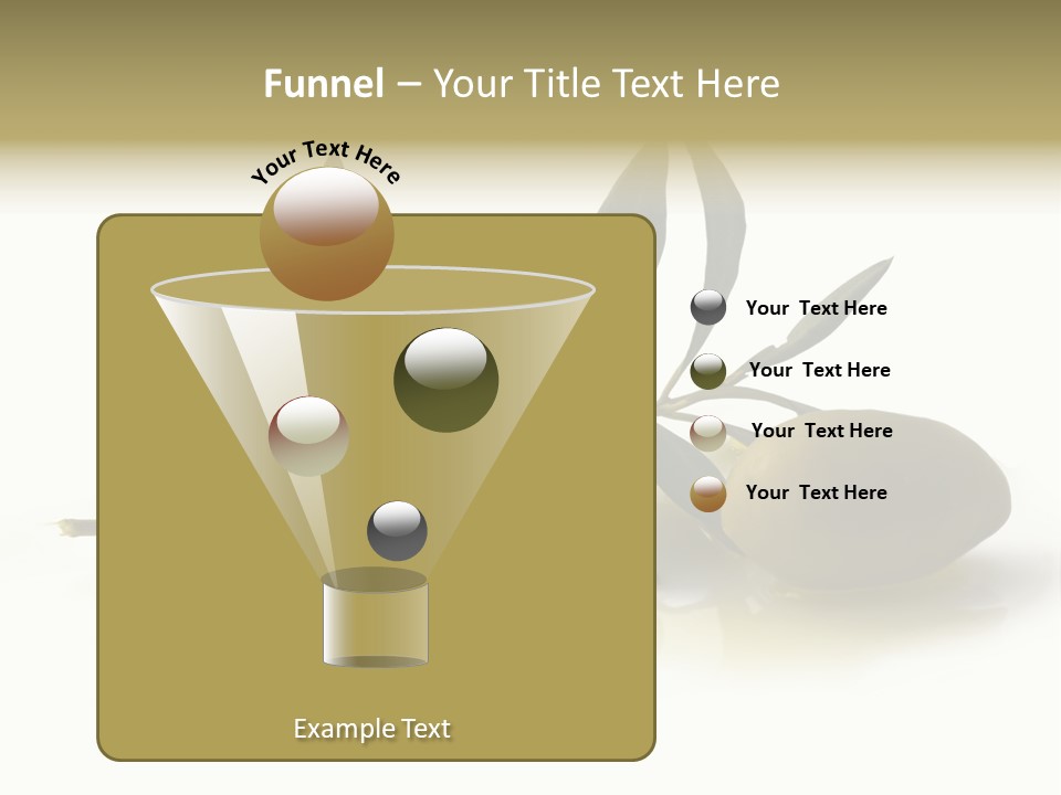 Antipasti - Olives PowerPoint Template