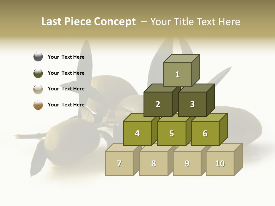 Antipasti - Olives PowerPoint Template