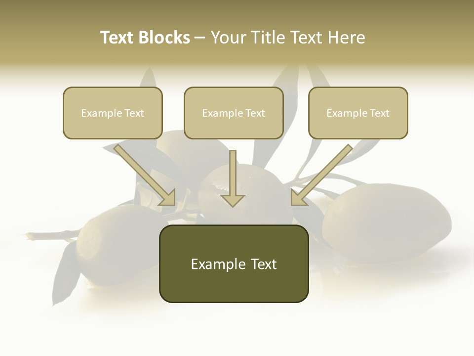 Antipasti - Olives PowerPoint Template