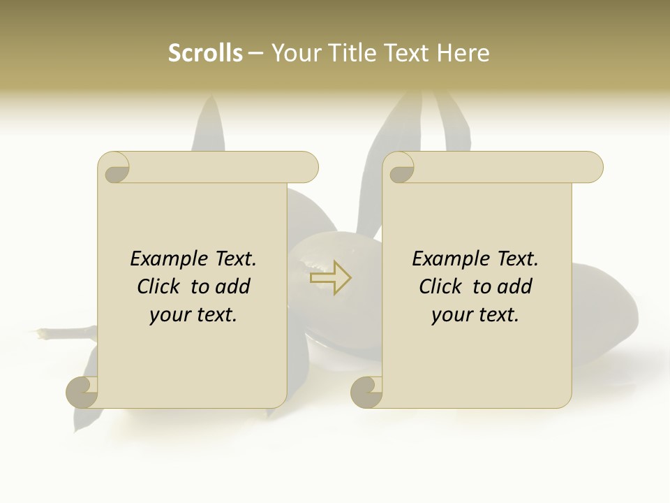 Antipasti - Olives PowerPoint Template