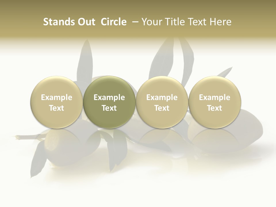 Antipasti - Olives PowerPoint Template