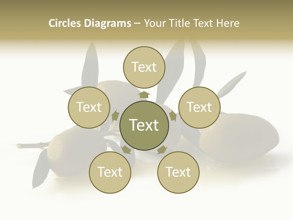 Antipasti - Olives PowerPoint Template