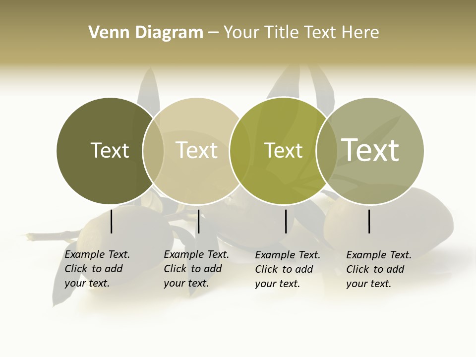 Antipasti - Olives PowerPoint Template