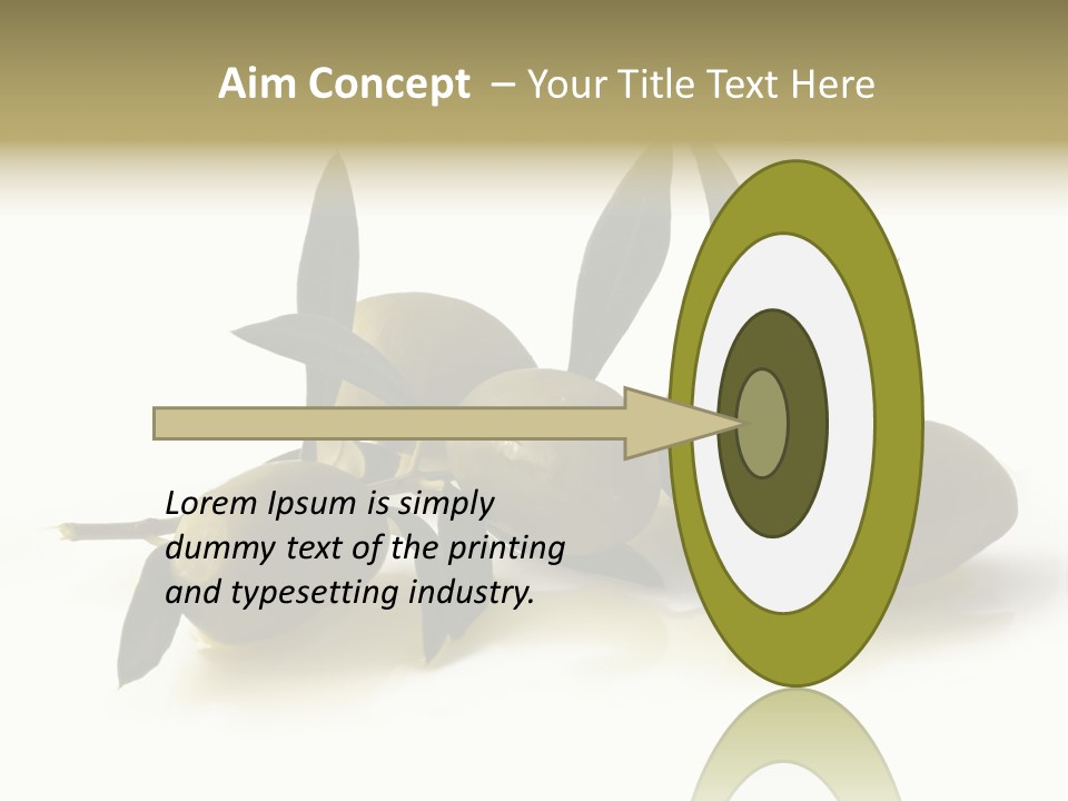 Antipasti - Olives PowerPoint Template