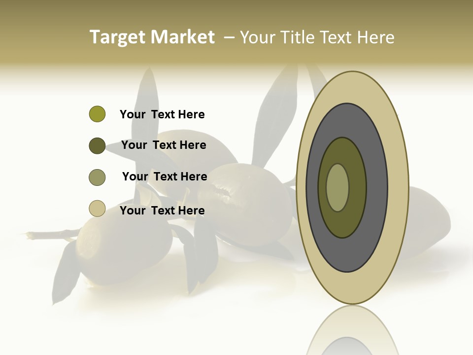 Antipasti - Olives PowerPoint Template