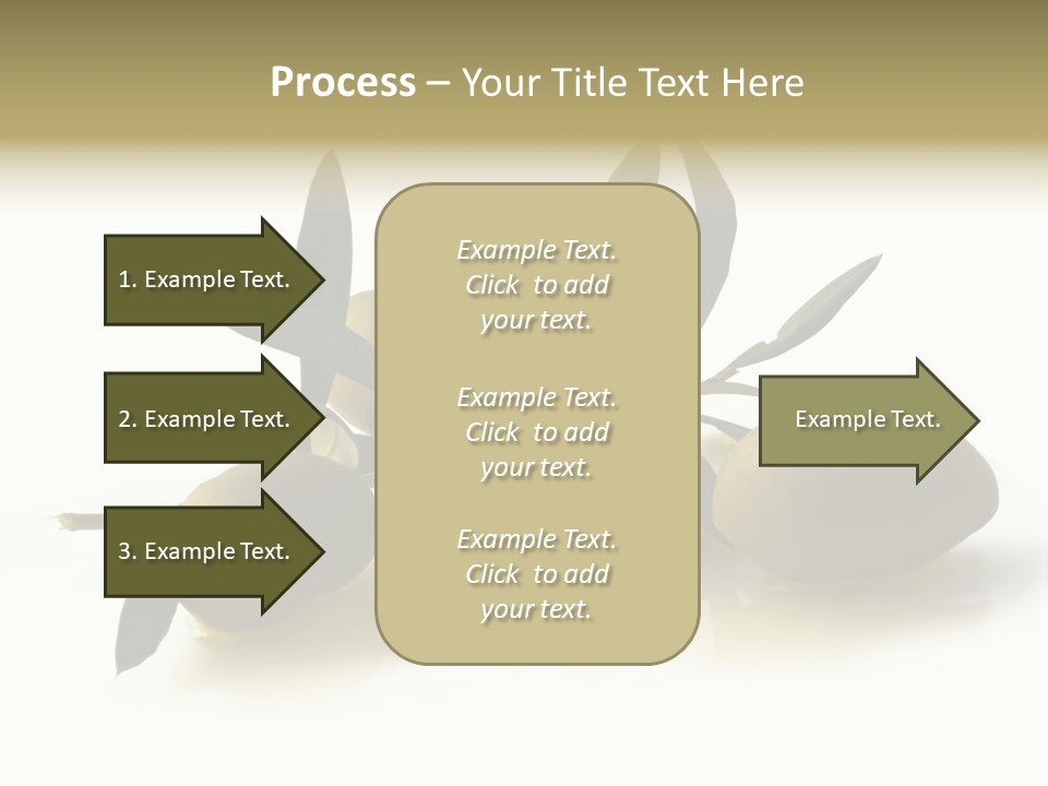 Antipasti - Olives PowerPoint Template