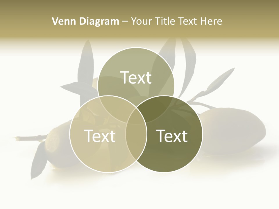 Antipasti - Olives PowerPoint Template