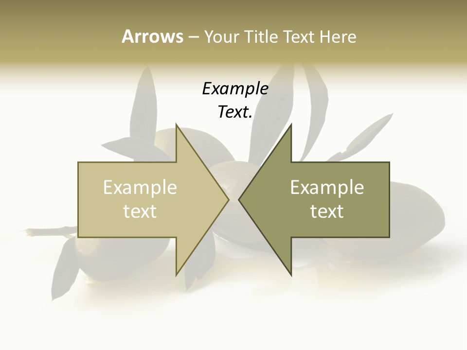 Antipasti - Olives PowerPoint Template