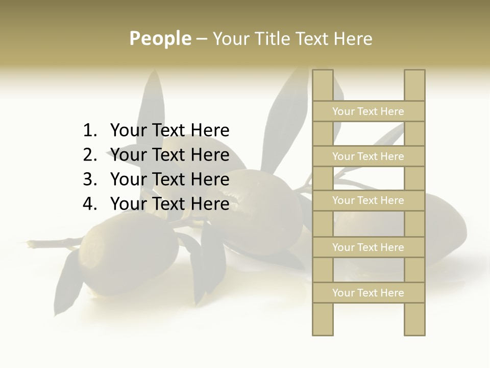 Antipasti - Olives PowerPoint Template