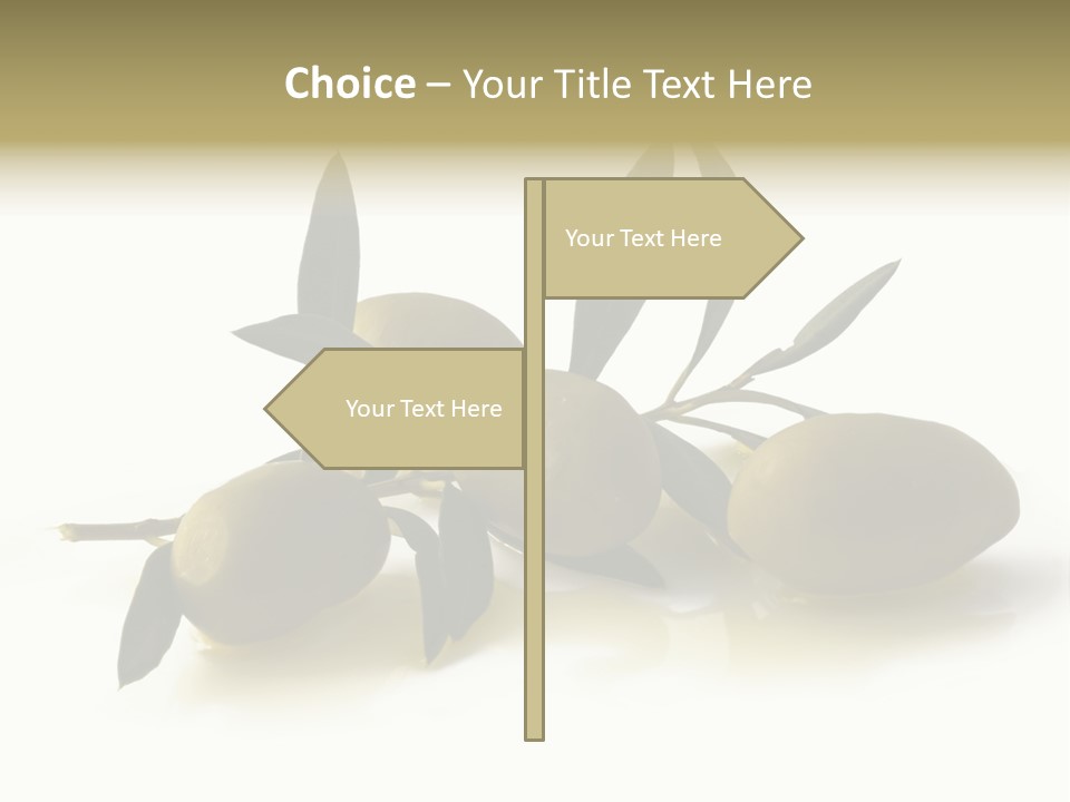 Antipasti - Olives PowerPoint Template