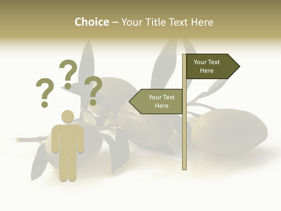 Antipasti - Olives PowerPoint Template