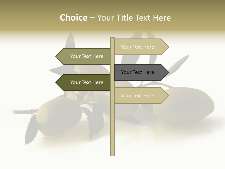 Antipasti - Olives PowerPoint Template