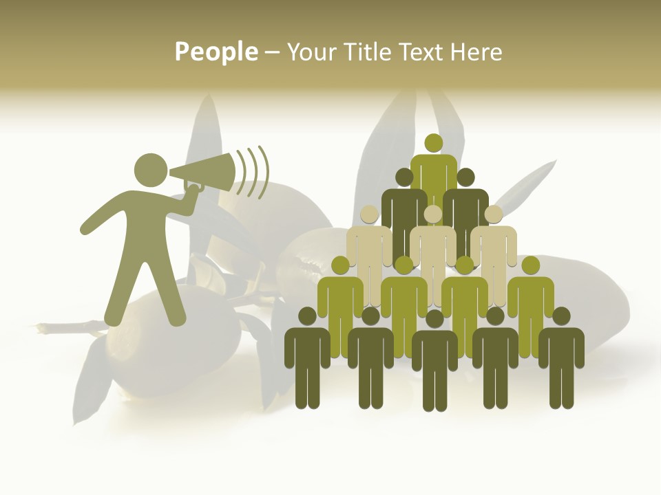 Antipasti - Olives PowerPoint Template