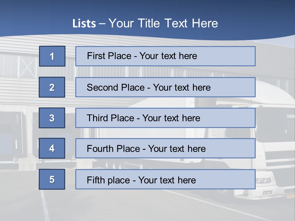 Loading Docks PowerPoint Template