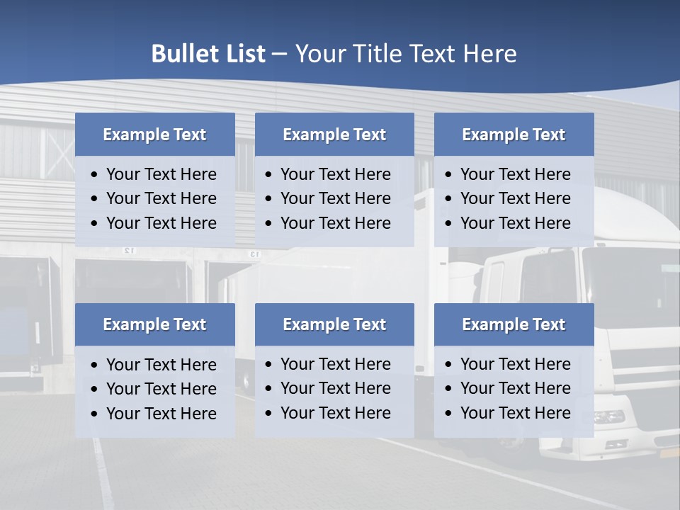 Loading Docks PowerPoint Template