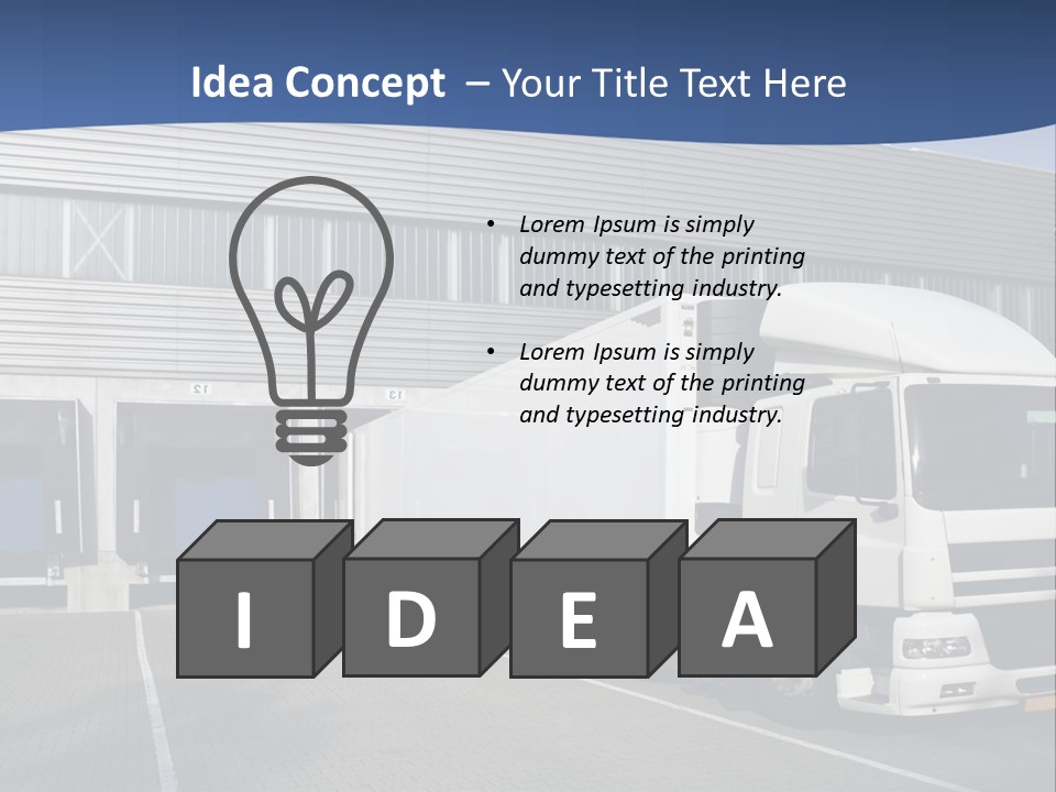 Loading Docks PowerPoint Template