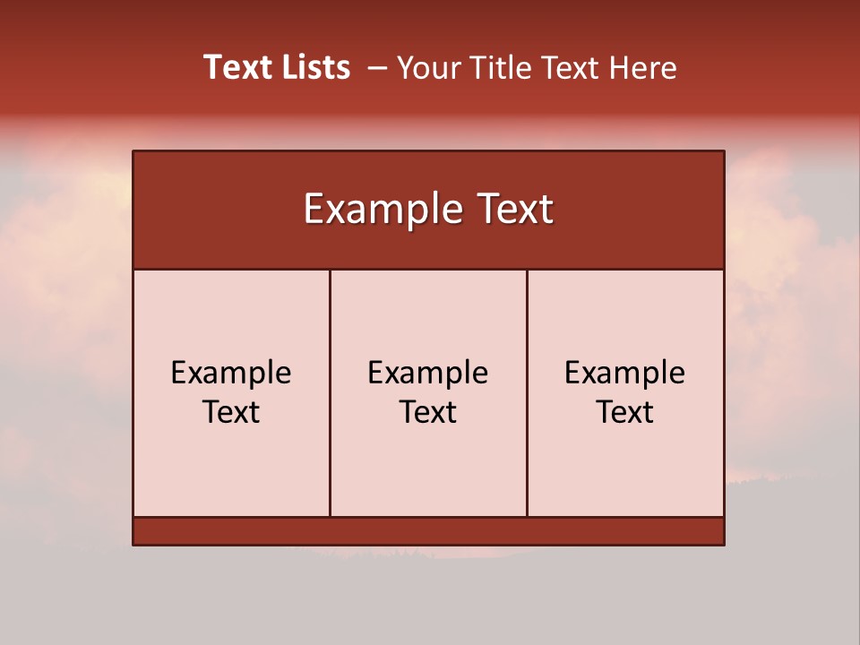 Landscape Image During Sunset And The Birds Flying PowerPoint Template