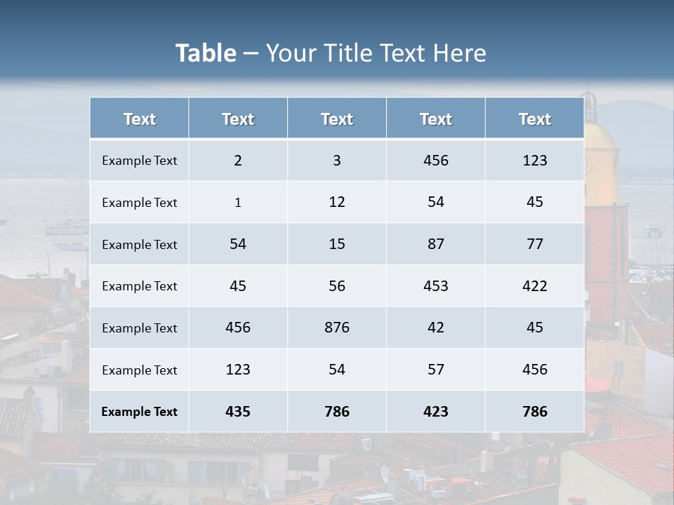 View At St.tropez And Anchored Ships At Sunset In French Riviera PowerPoint Template