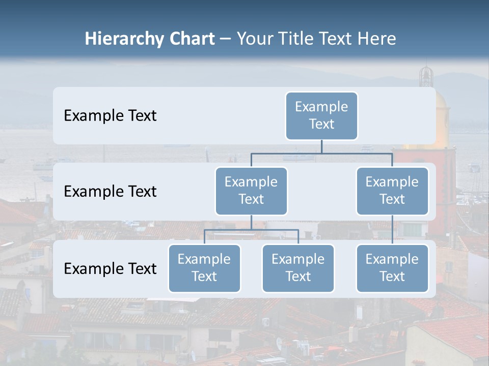 View At St.tropez And Anchored Ships At Sunset In French Riviera PowerPoint Template