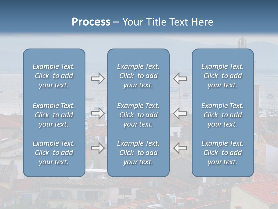 View At St.tropez And Anchored Ships At Sunset In French Riviera PowerPoint Template
